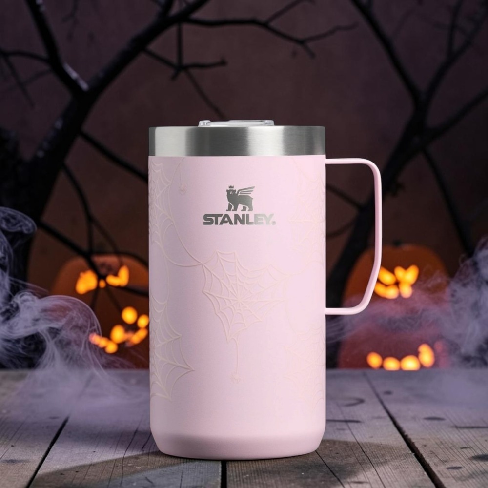 Stanley 24oz Stay Hot Mug Pink Sugar Spider Webs